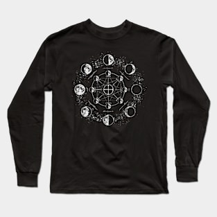 Lunar Phases Long Sleeve T-Shirt